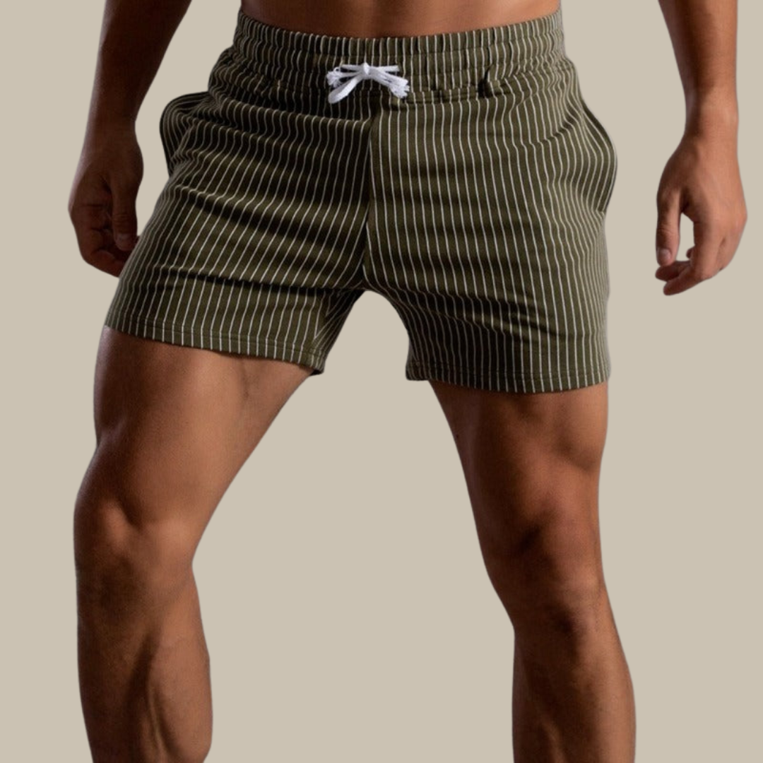 Super-stretch fitness shorts voor heren - ultieme flexibiliteit en comfort voor diverse soorten workouts en ontspanning.