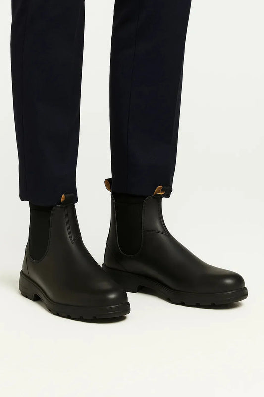 Chelsea boots met elastische zijpanelen