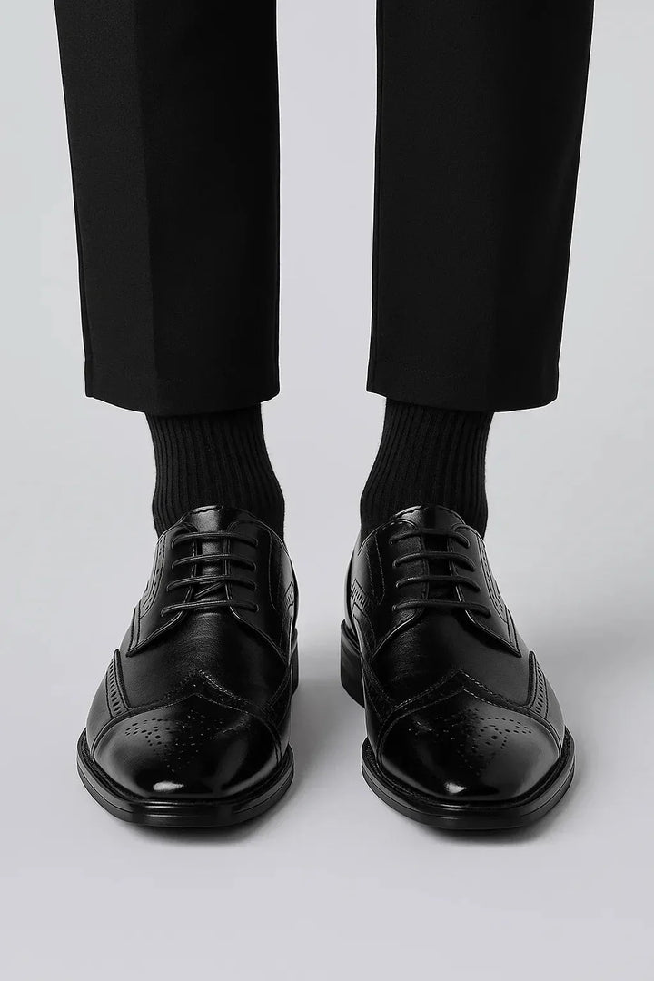 Oxfords met brogue detailing