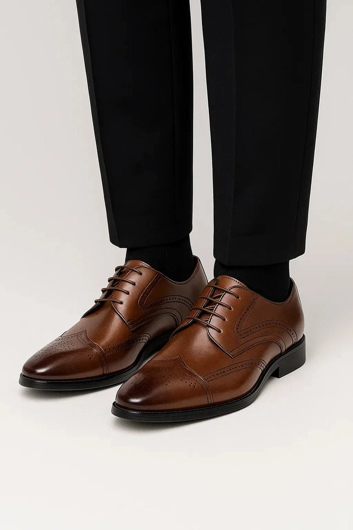 Oxfords met brogue detailing