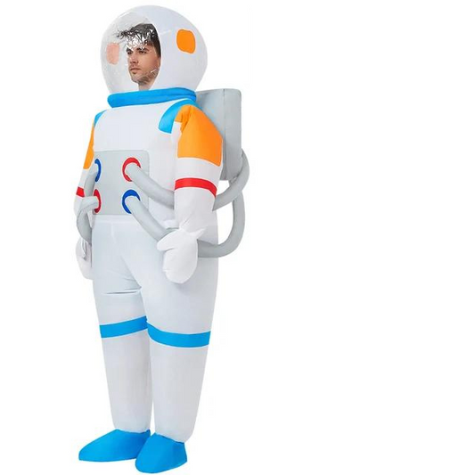 Astronaut Kostuum voor carnaval (Kids & Adults) in de kleur Wit voor dames in stijl geschikt voor alle seizoenen.