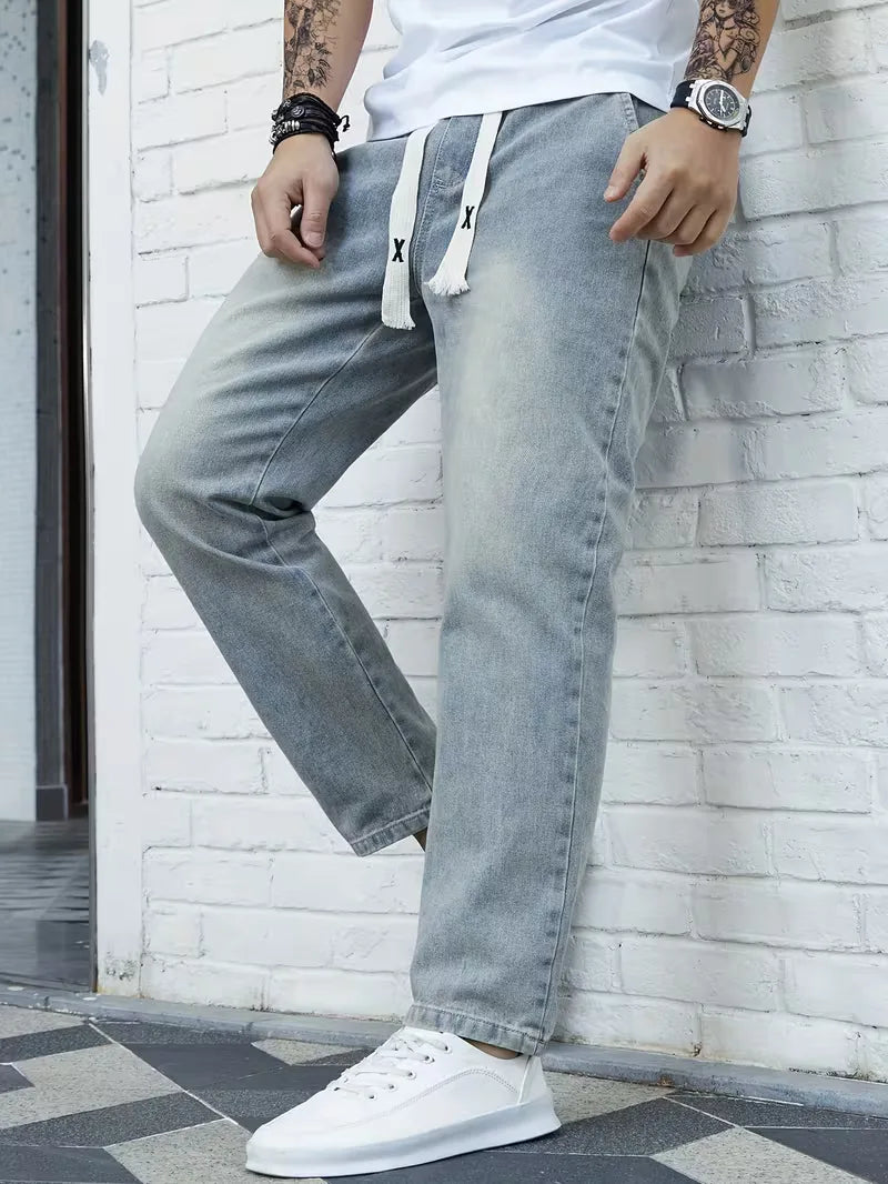 Joggers met elastische tailleband