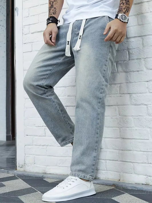Joggers met elastische tailleband