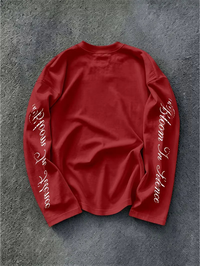 Longsleeve met floral pattern
