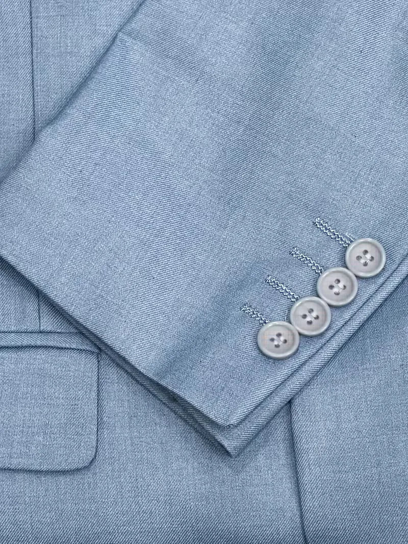 Drie-delig slim fit pak