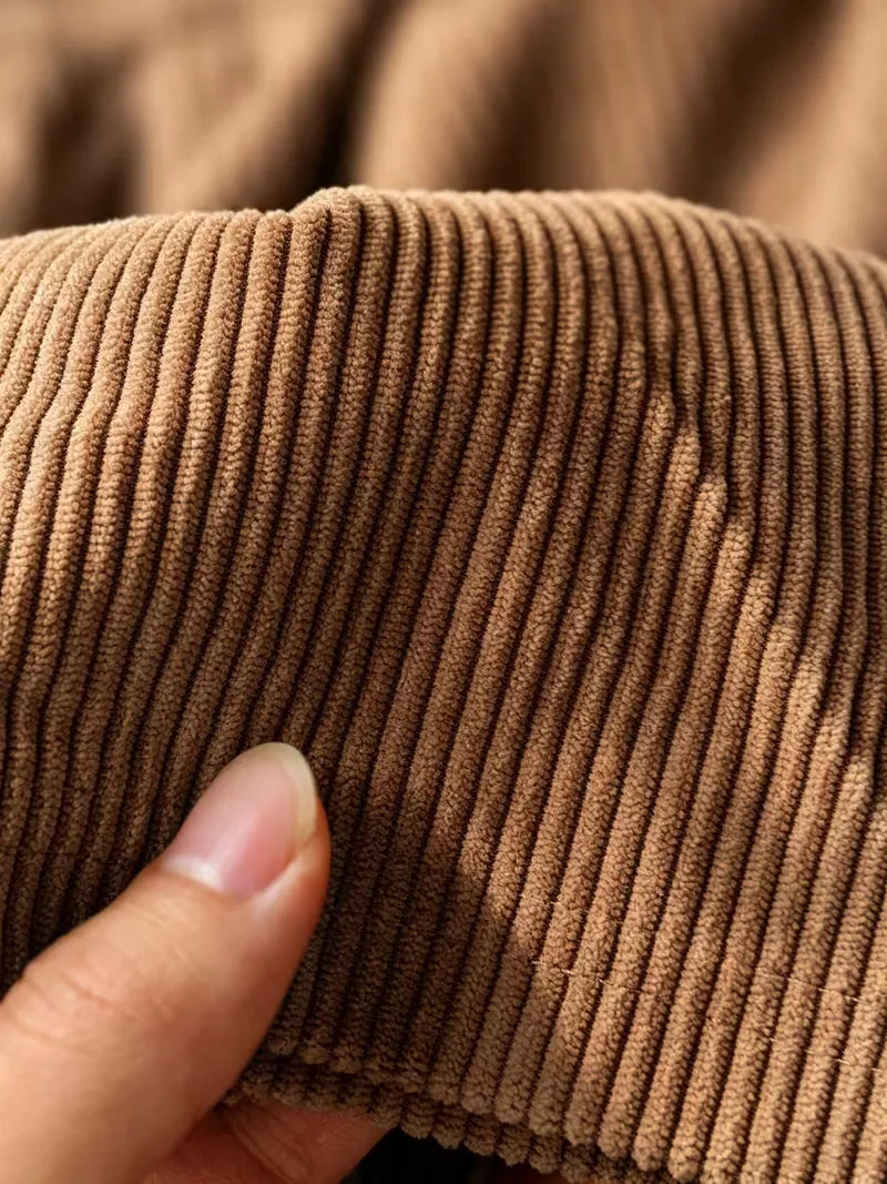 Lounge set met corduroy textuur