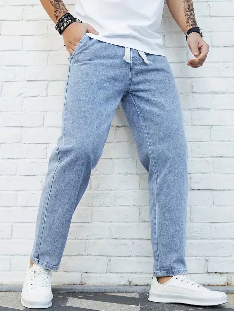 Joggers met elastische tailleband