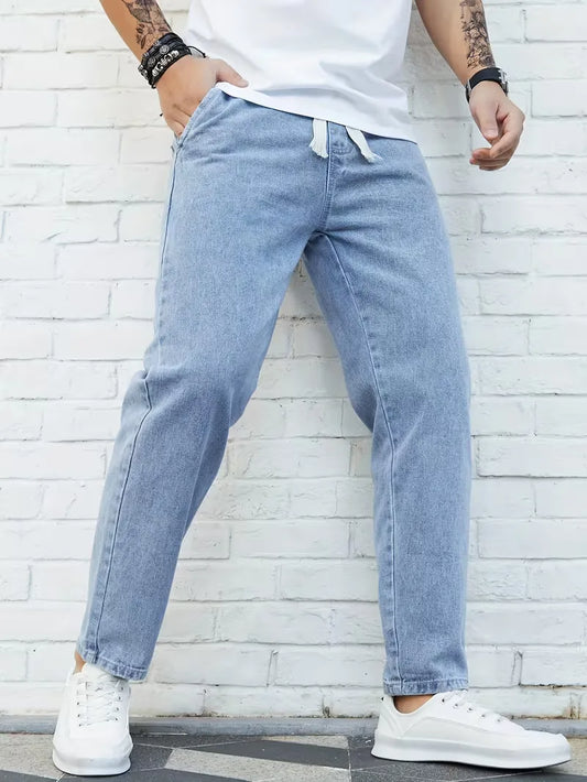 Joggers met elastische tailleband