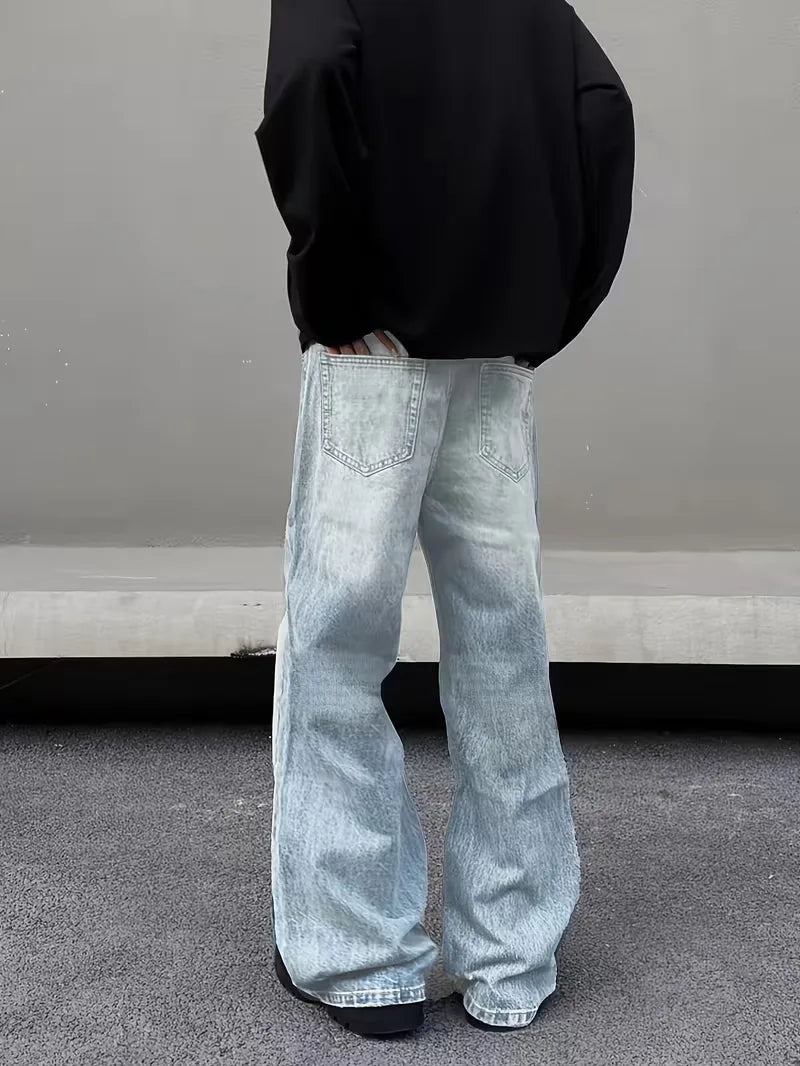 Loose fit jeans met vijf-pocket design