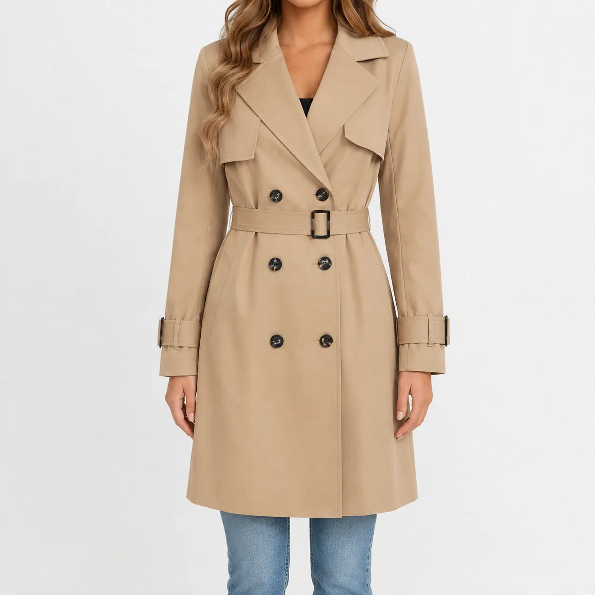 Trench Coat met ceintuur