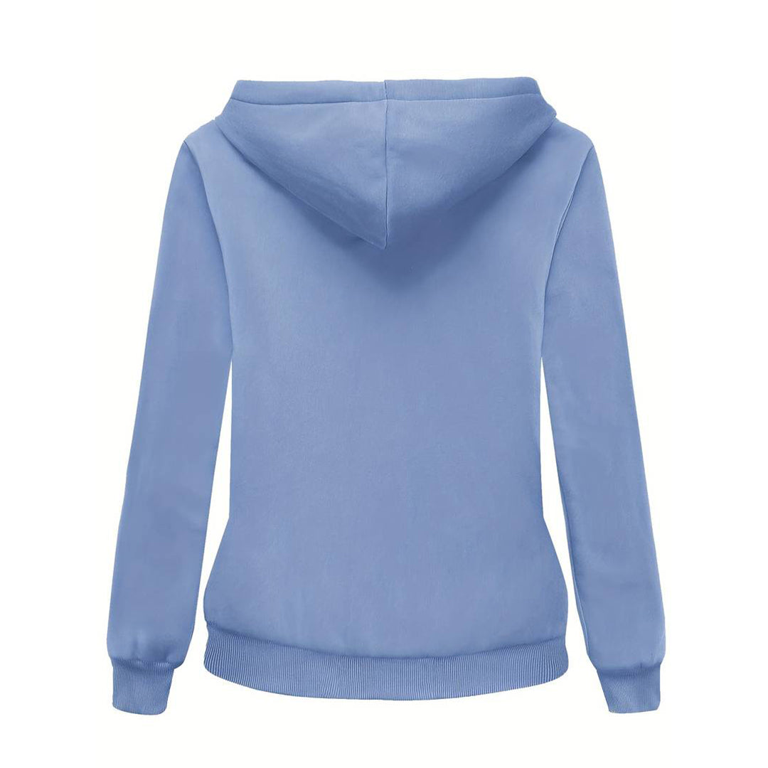 Bente | Elegant Dames Sweatshirt met Koordjes in de kleur Rood voor dames in Casual stijl geschikt voor alle seizoenen.