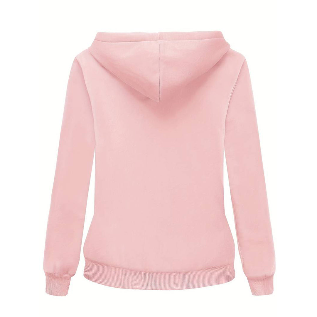 Bente | Elegant Dames Sweatshirt met Koordjes in de kleur Rood voor dames in Casual stijl geschikt voor alle seizoenen.