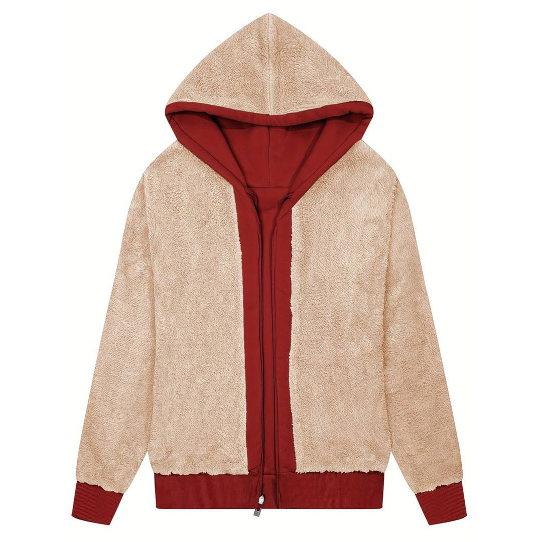 Bente | Elegant Dames Sweatshirt met Koordjes in de kleur Rood voor dames in Casual stijl geschikt voor alle seizoenen.