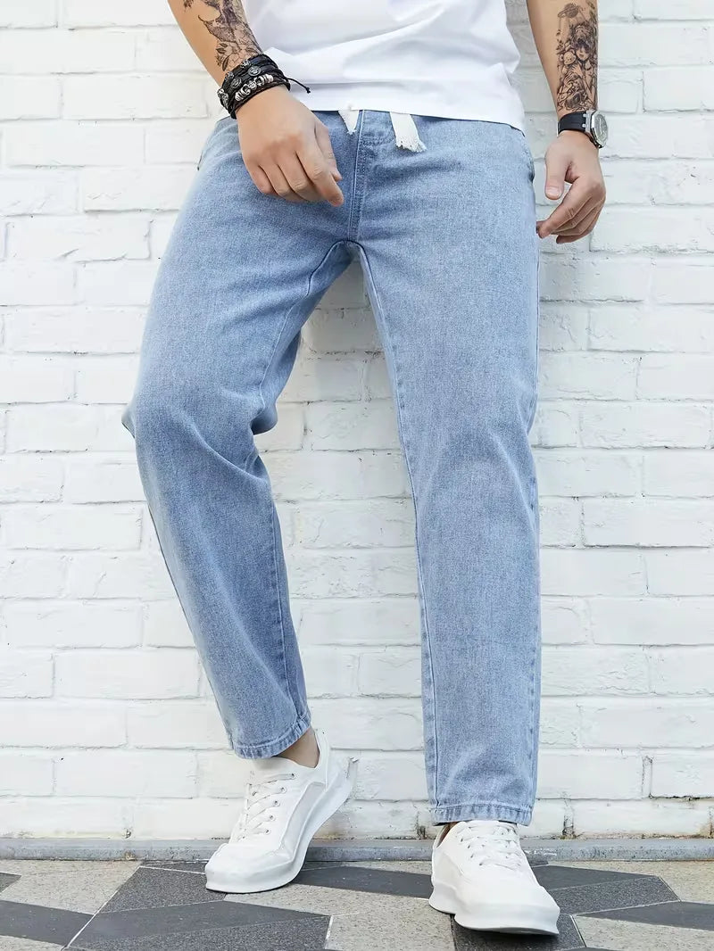 Joggers met elastische tailleband
