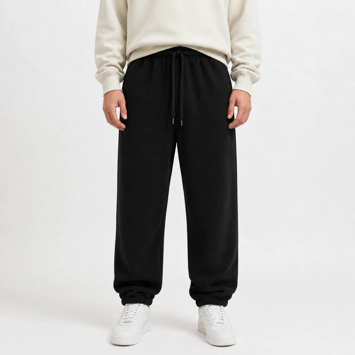 Joggers met fleece-lining