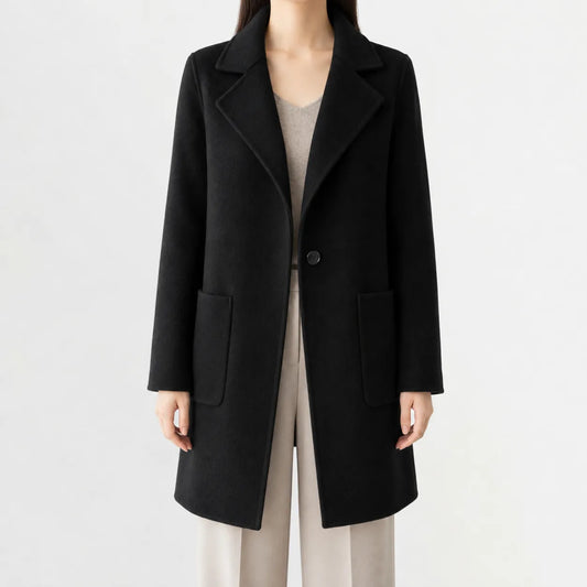 Trenchcoat met notched lapel