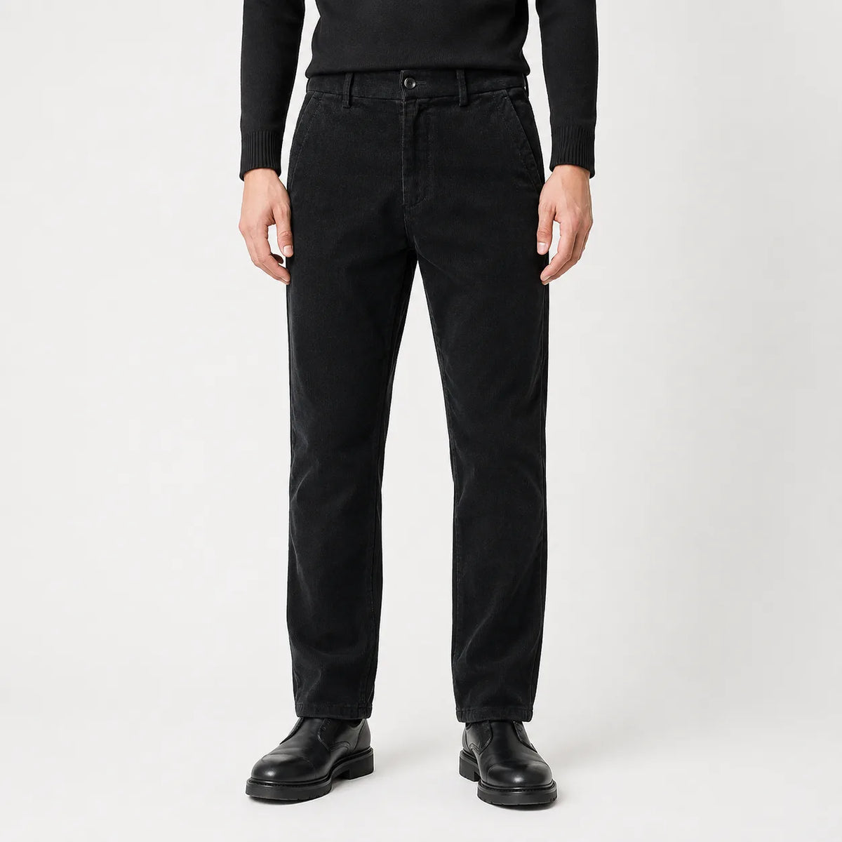 Pantalons straight leg corduroy