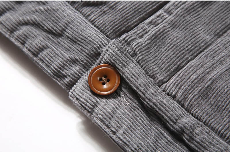 Emery | Trendy fur-lined corduroy jacket afbeelding 3
