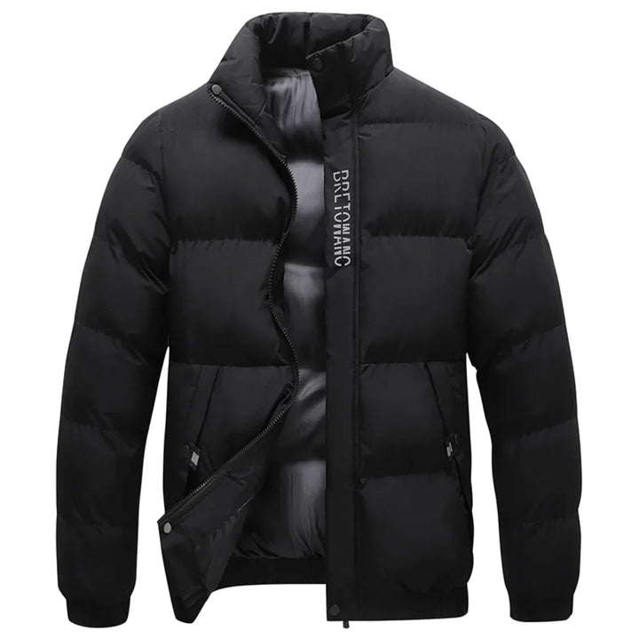 Boss | winterjas met kraag voor heren in de kleur Zwart voor heren in stijl ideaal voor de winter