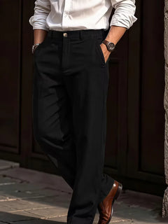 Pantalons met rechte pijpen