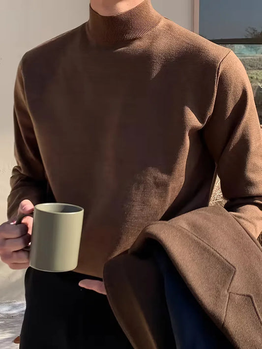 Zwarte turtle neck trui