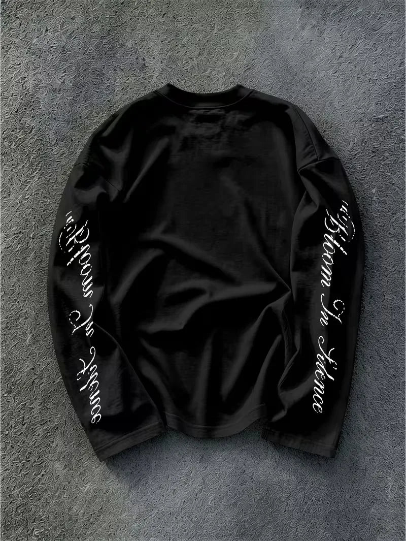 Longsleeve met floral pattern