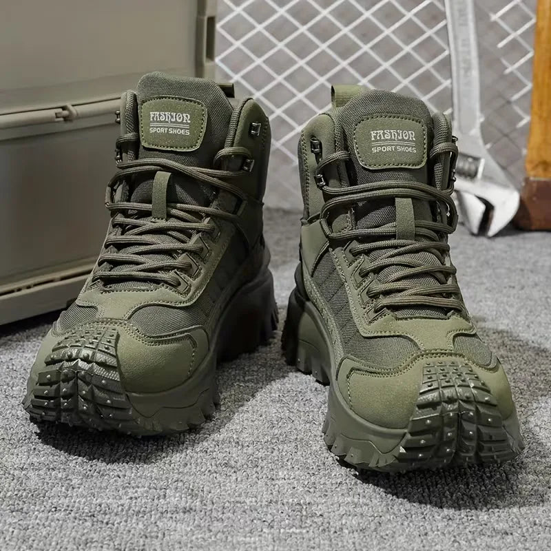 Work boots met hoge schacht