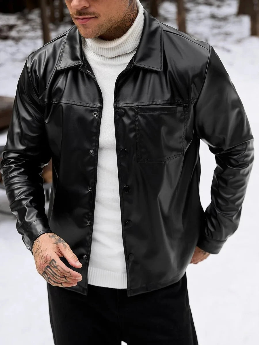 Overshirt met borstzak