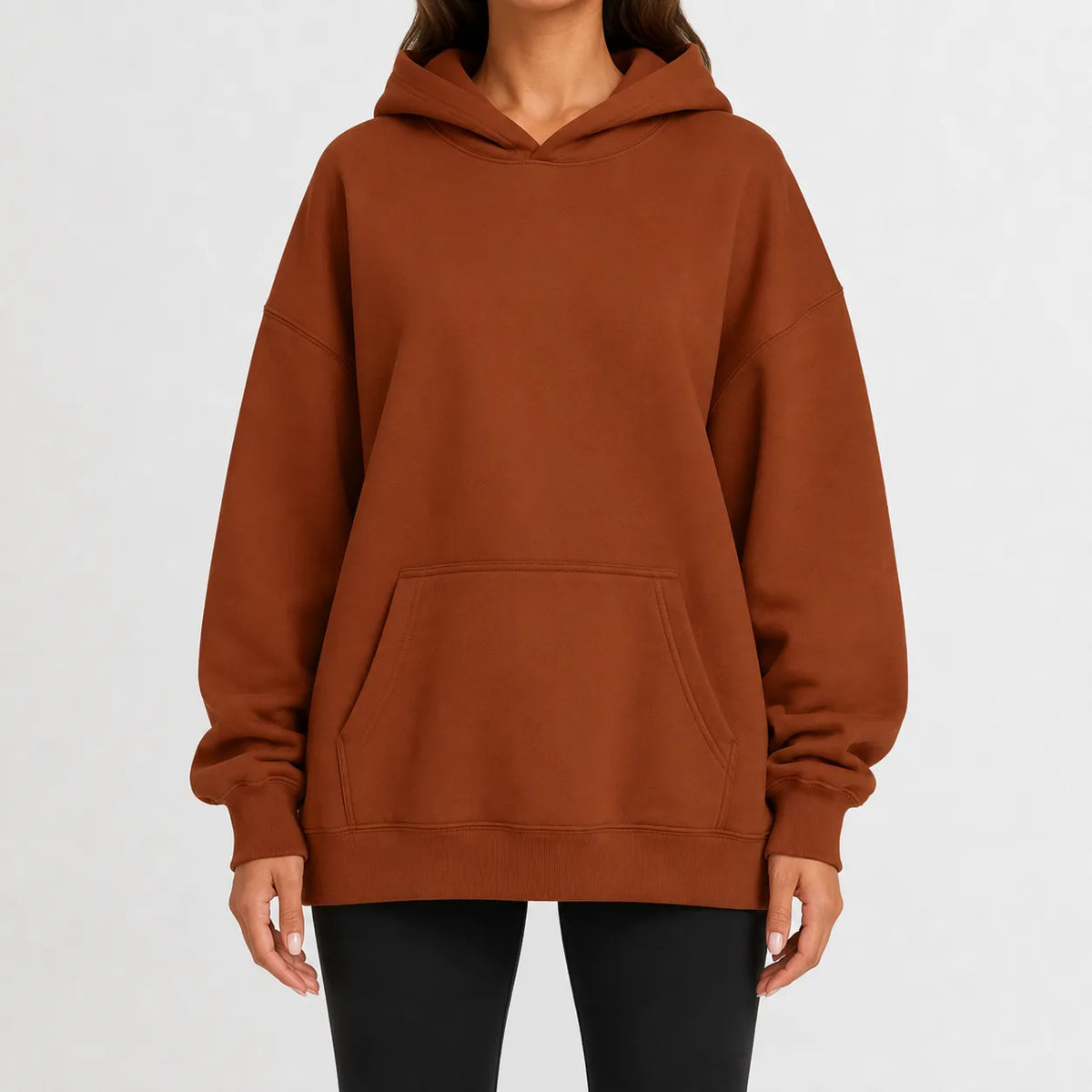 Oversized hoodie met capuchon