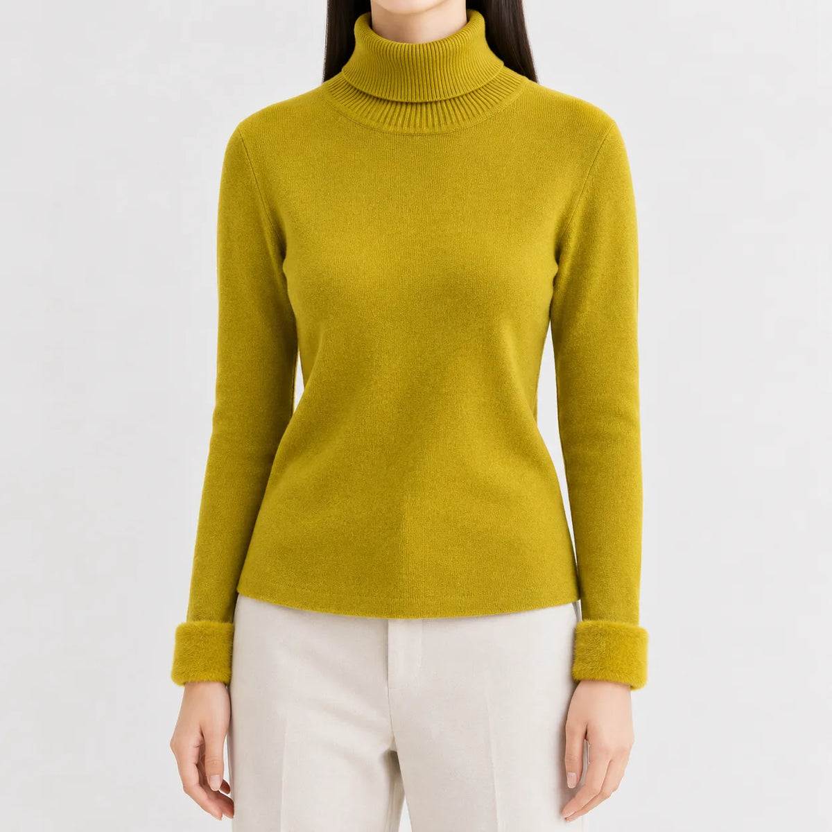 Sweater met turtle neckline