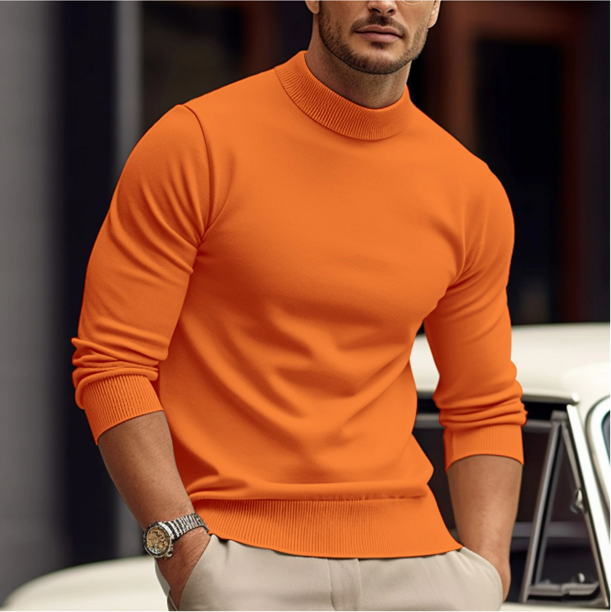 Cas | Stijlvolle Heren Sweater - Comfort en Elegantie