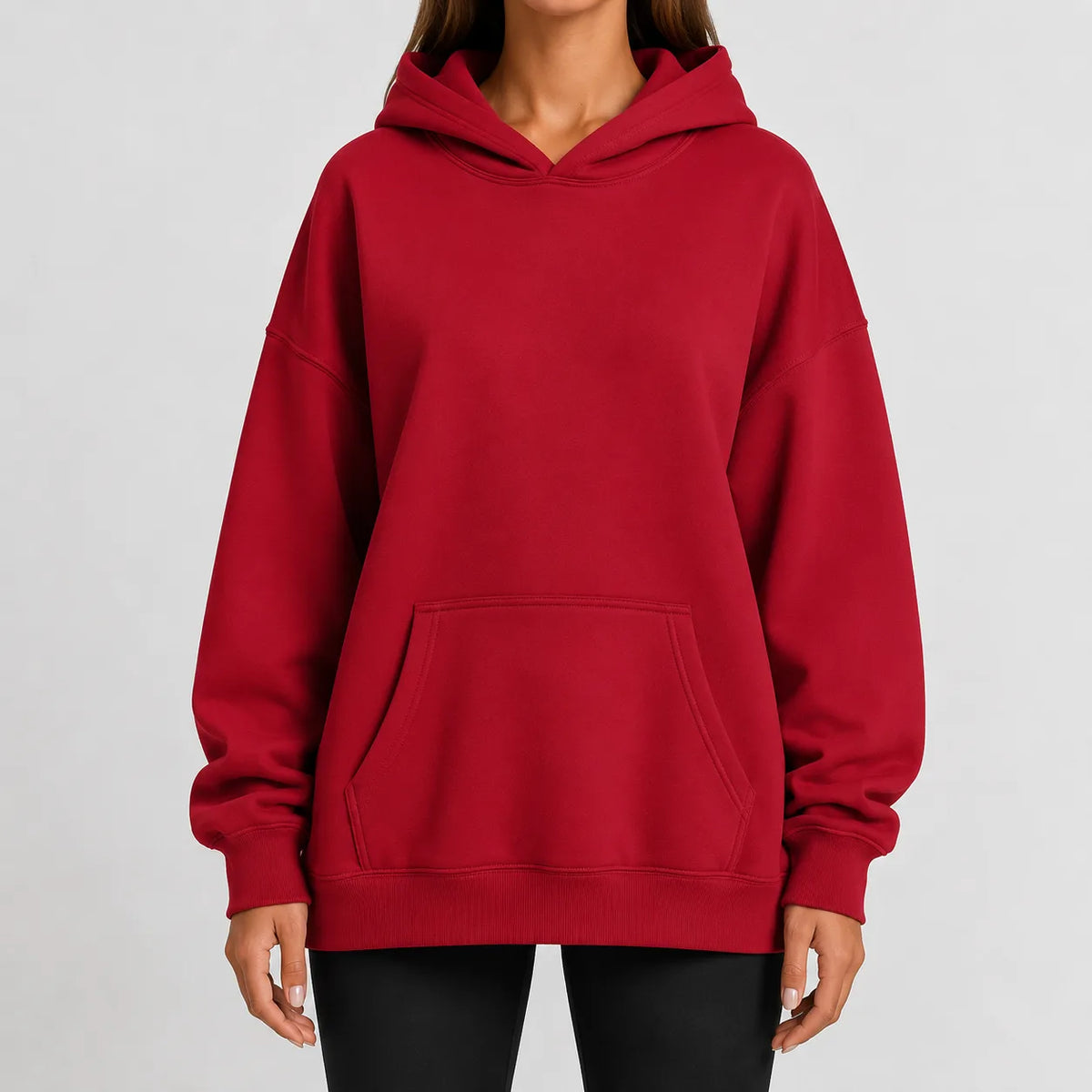 Oversized hoodie met capuchon