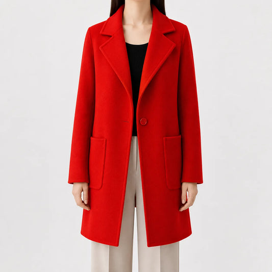 Trenchcoat met notched lapel