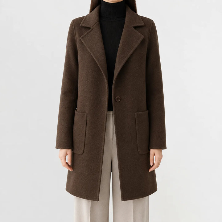 Trenchcoat met notched lapel