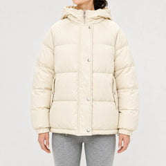 Hooded puffer jacket