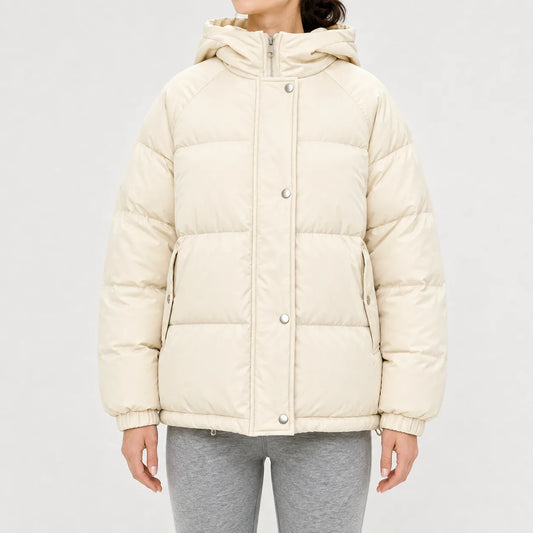 Hooded puffer jacket