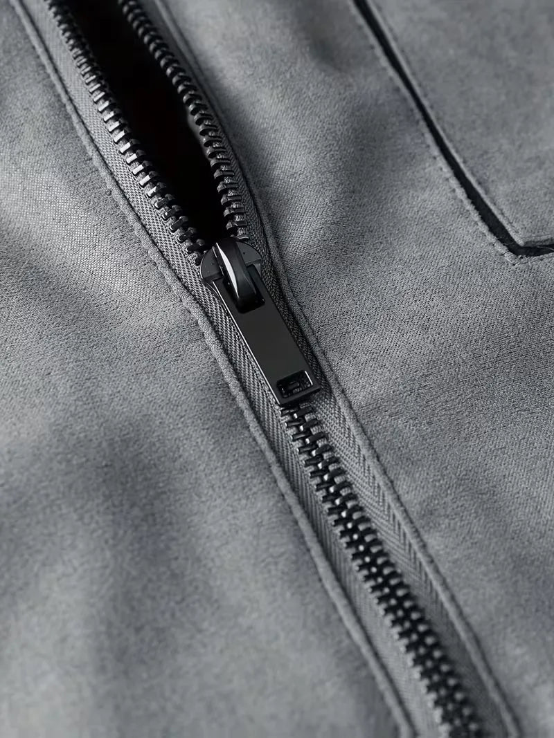 Puffer jacket met plush lining