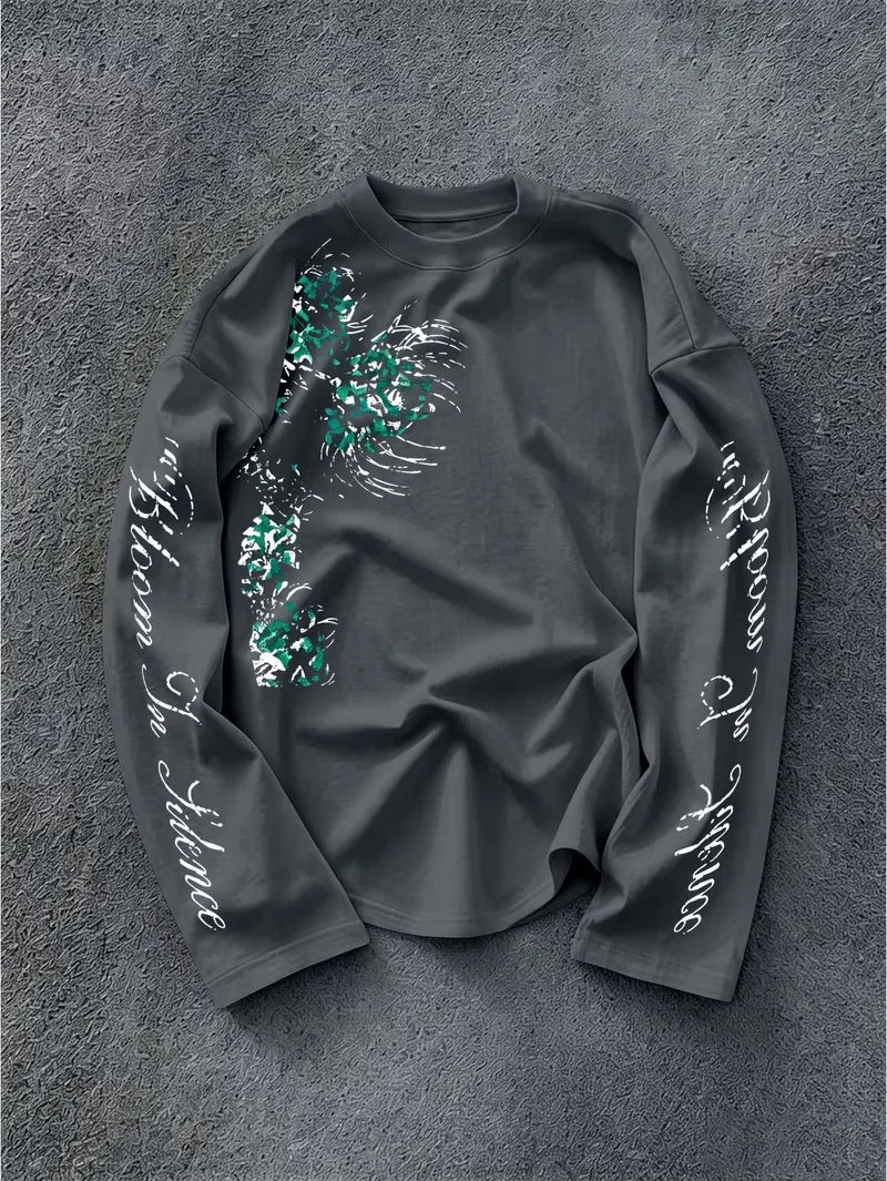 Longsleeve met floral pattern