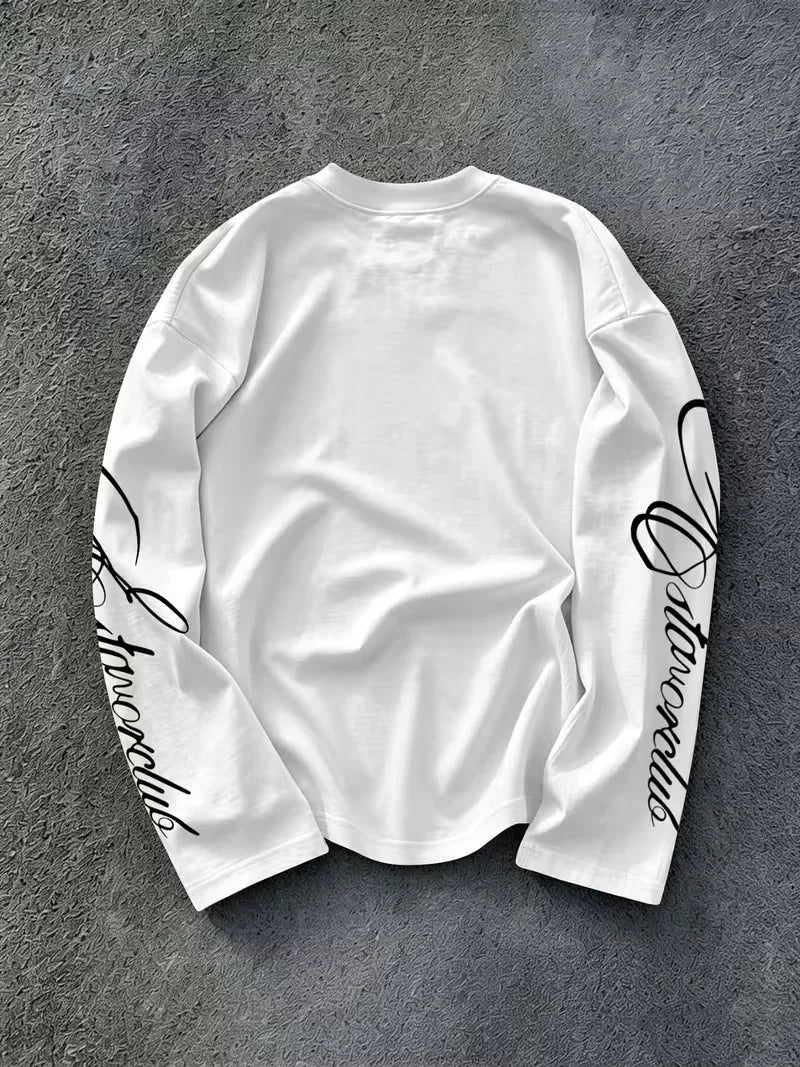 Longsleeve met crew neckline