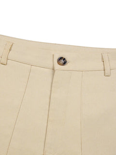 Daan | Stijlvolle potloodbroek voor heren in de kleur Khaki voor heren in stijl ideaal voor de lente.