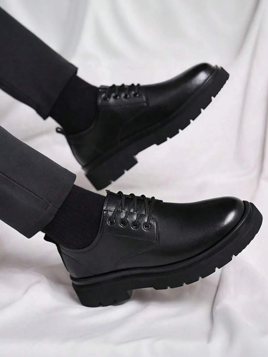 Derby schoenen met open lacing