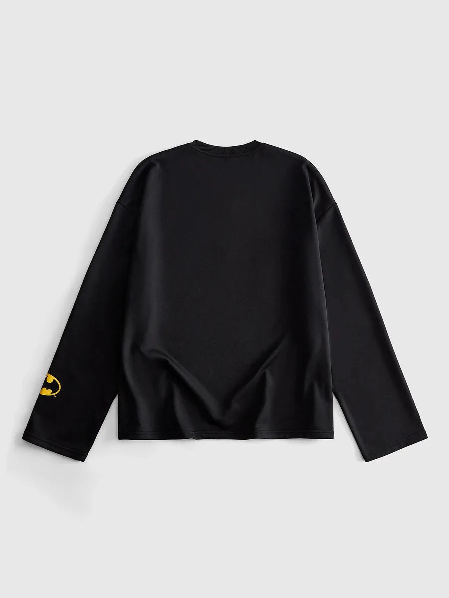 Longsleeve met Batman print