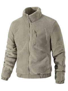 Bomberjack met fleece materiaal