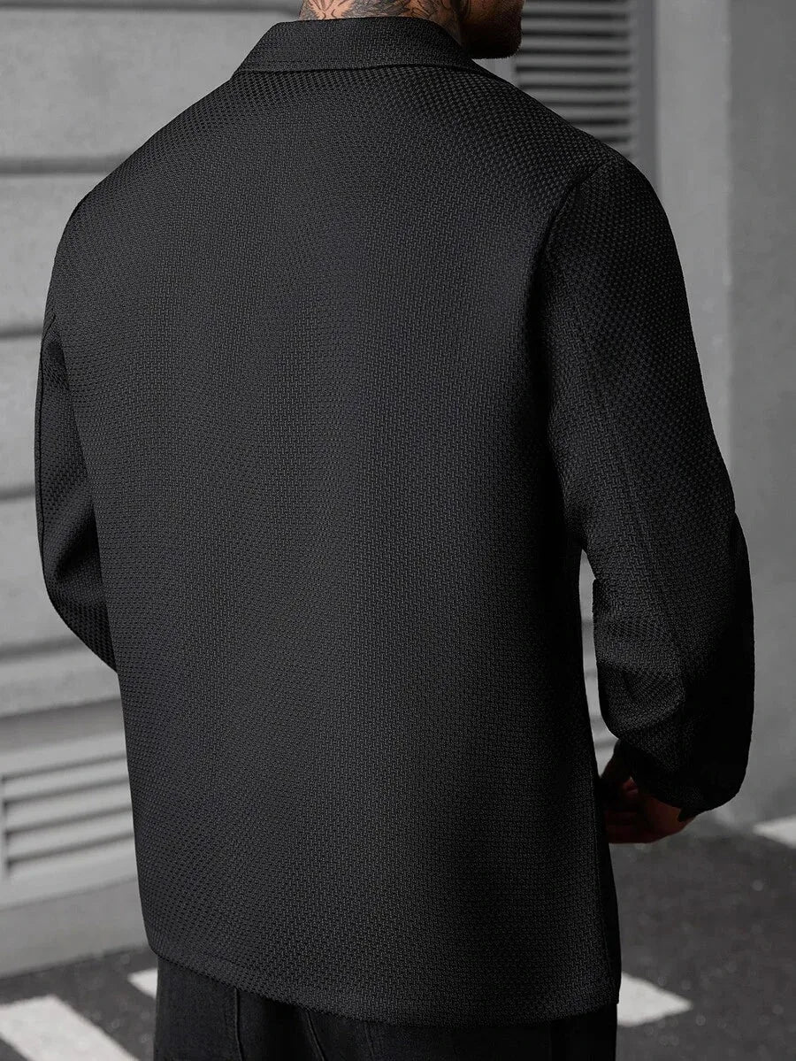 Overshirt met borstzak