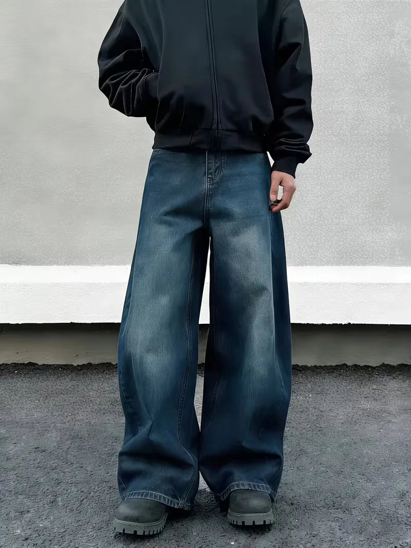 Loose fit jeans met vijf-pocket design