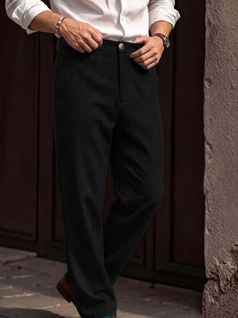 Pantalons met rechte pijpen