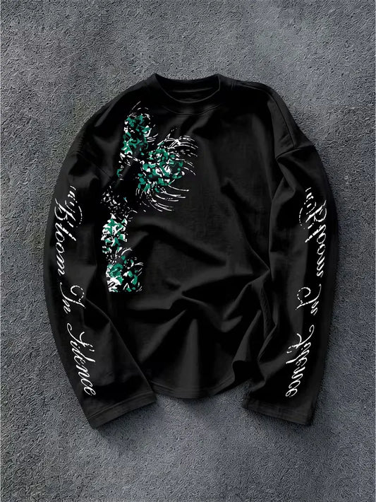 Longsleeve met floral pattern