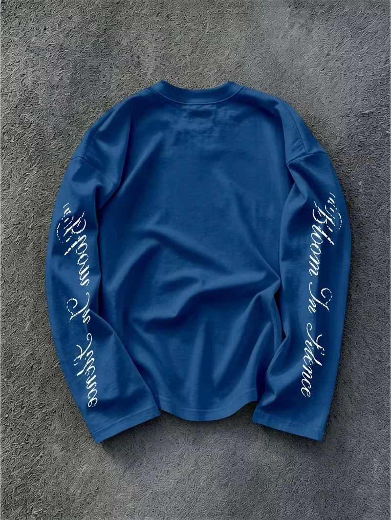 Longsleeve met floral pattern