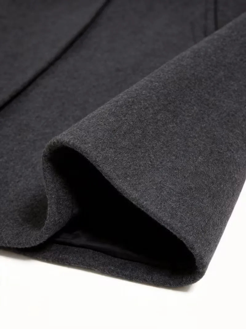 Trenchcoat met lapel collar