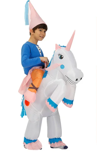 Eenhoorn Kostuum voor carnaval in de kleur 80CM-120CM voor dames in stijl geschikt voor alle seizoenen.